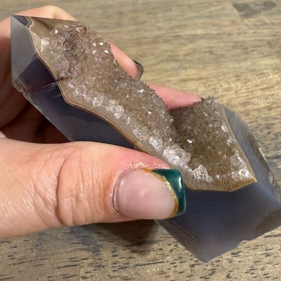 3” Agate Druzy crystal - Picture 8 of 8